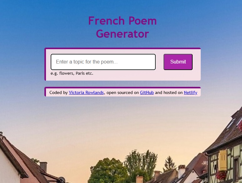 poem app image